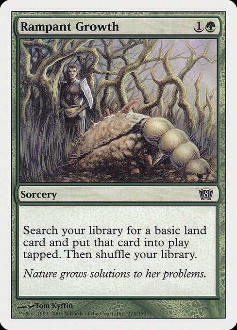 Rampant Growth - Eighth Edition Common Card