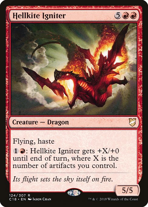 Hellkite Igniter - Commander 2018 Rare Card