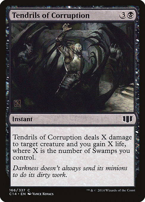 Tendrils of Corruption - Commander 2014 Common Card