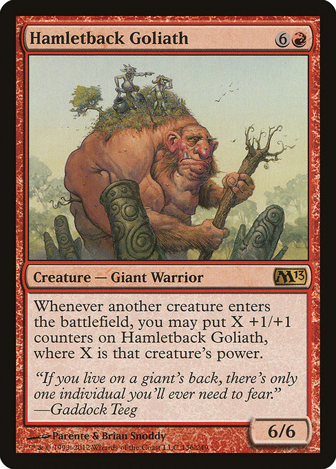 Hamletback Goliath - Magic 2013 Rare Card