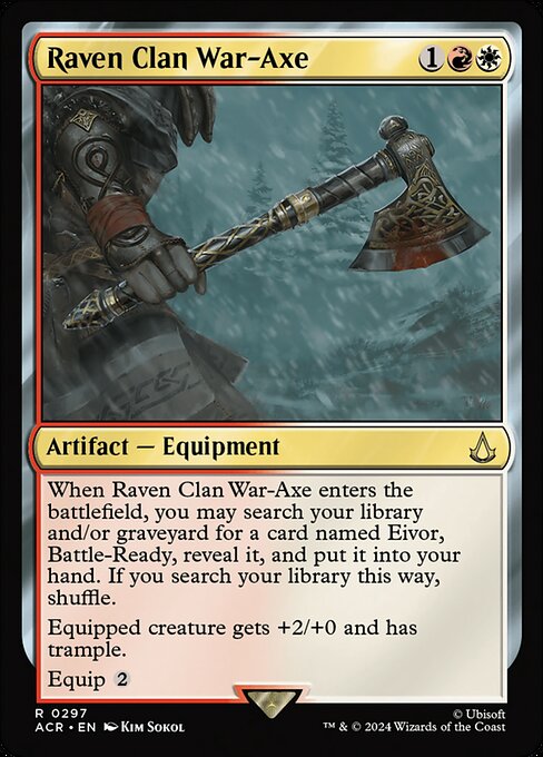 Raven Clan War-Axe - Assassin's Creed Rare Card