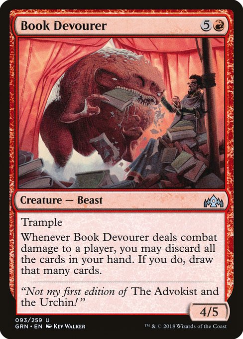 Book Devourer - Guilds of Ravnica Uncommon Card