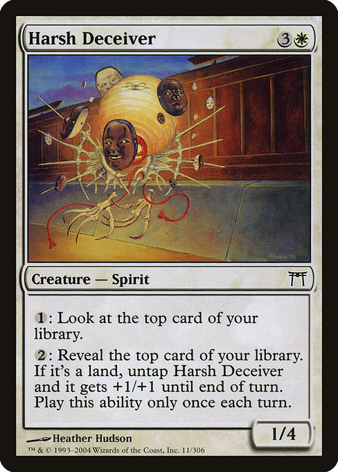 Harsh Deceiver - Champions of Kamigawa Common Card