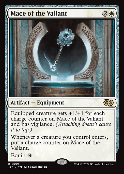 Mace of the Valiant - Foundations Jumpstart Rare Card
