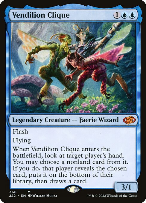 Vendilion Clique - Jumpstart 2022 Mythic Card