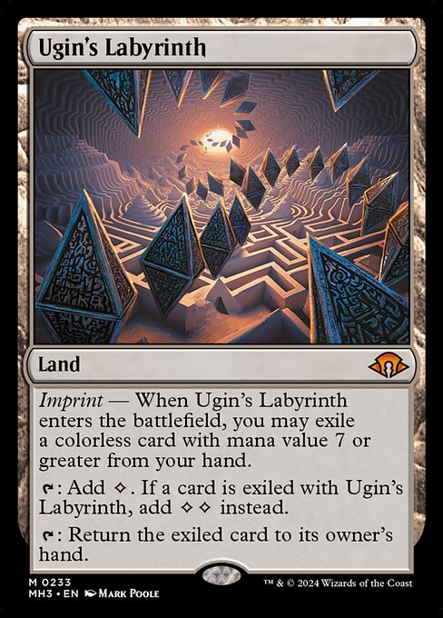 Ugin's Labyrinth - Modern Horizons 3 Mythic Card