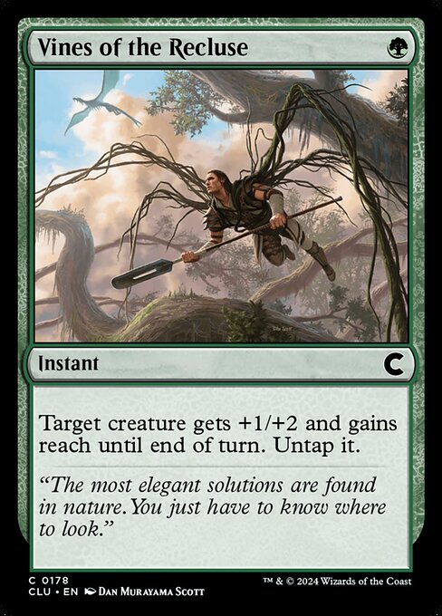 Vines of the Recluse - Ravnica: Clue Edition Common Card