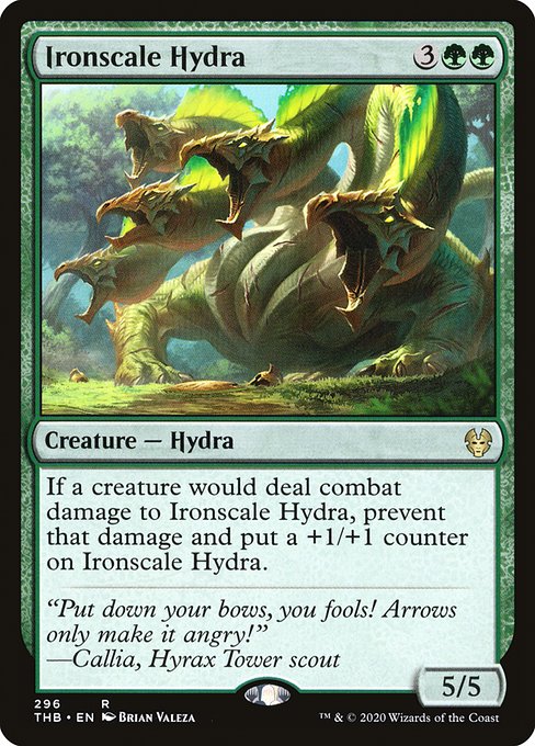 Ironscale Hydra - Theros Beyond Death Rare Card