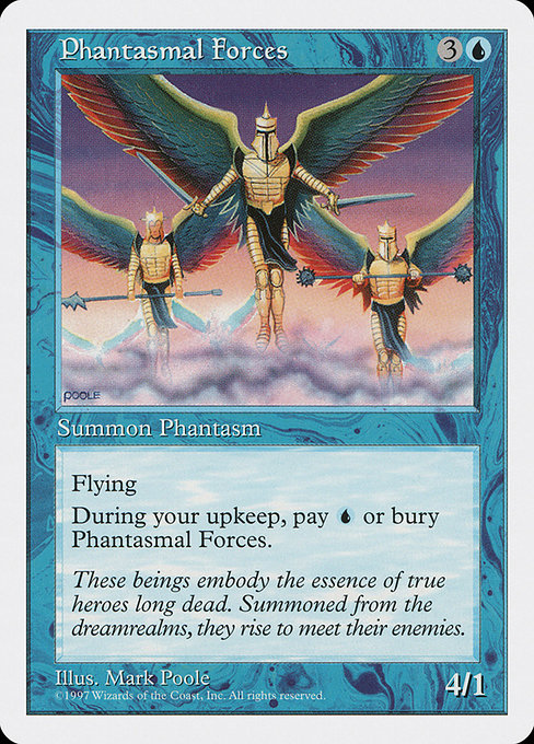 Phantasmal Forces - Fifth Edition Uncommon Card