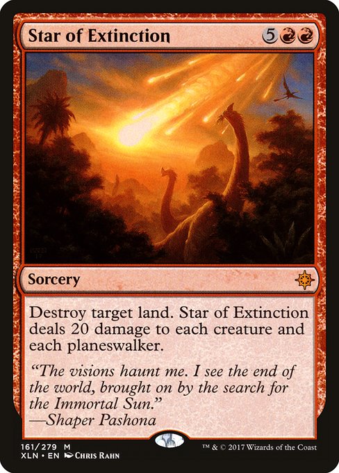 Star of Extinction - Ixalan Mythic Card
