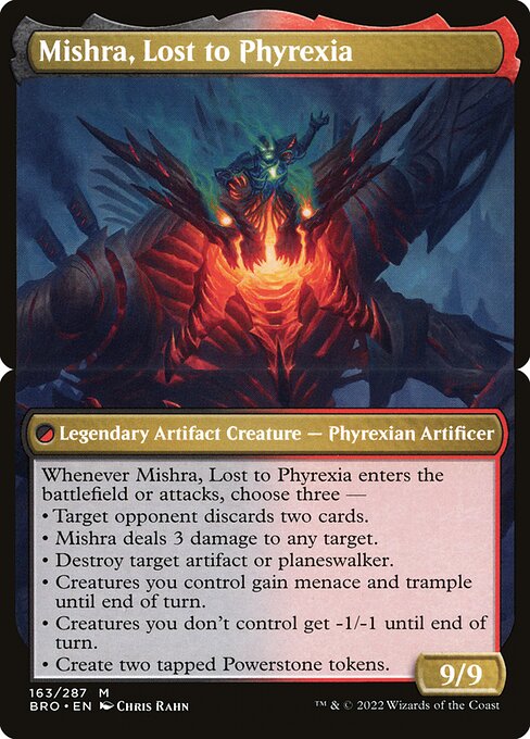 Mishra, Lost to Phyrexia - The Brothers' War Mythic Card