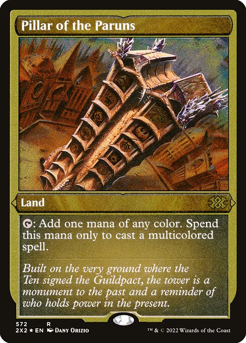 Pillar of the Paruns - Double Masters 2022 Rare Card