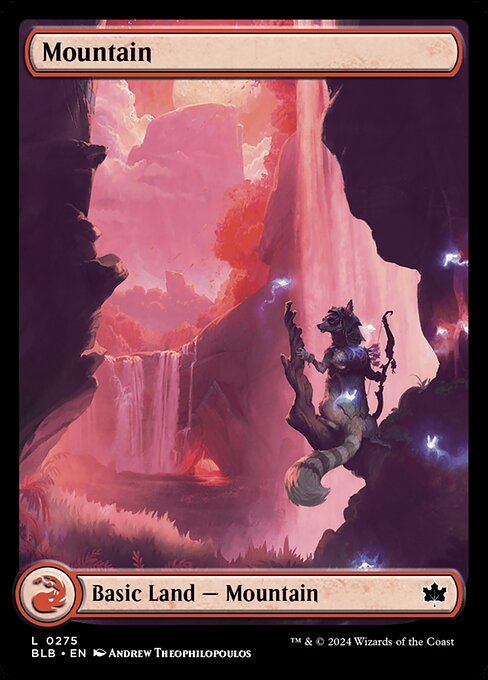 Mountain - Bloomburrow Common Card