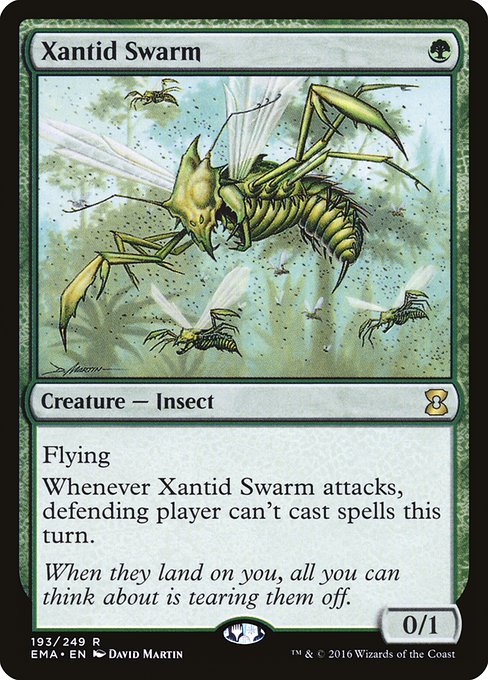 Xantid Swarm - Eternal Masters Rare Card