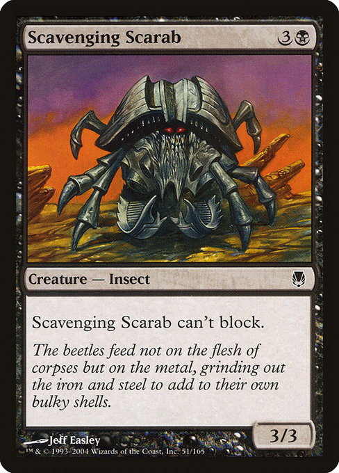 Scavenging Scarab - Darksteel Common Card