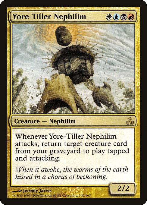 Yore-Tiller Nephilim - Guildpact Rare Card