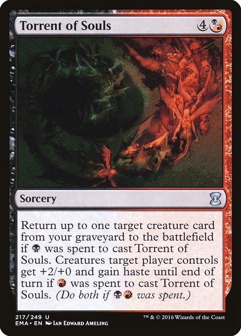 Torrent of Souls - Eternal Masters Uncommon Card