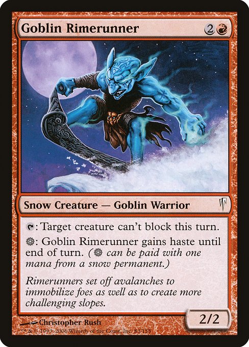 Goblin Rimerunner - Coldsnap Common Card