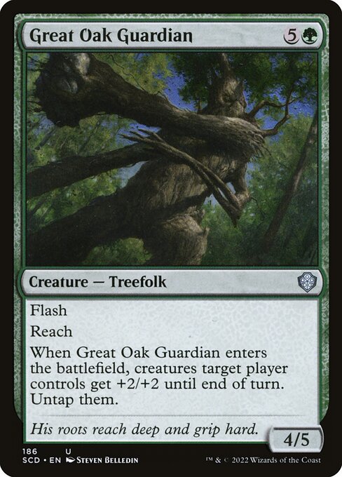 Great Oak Guardian - Starter Commander Decks Uncommon Card