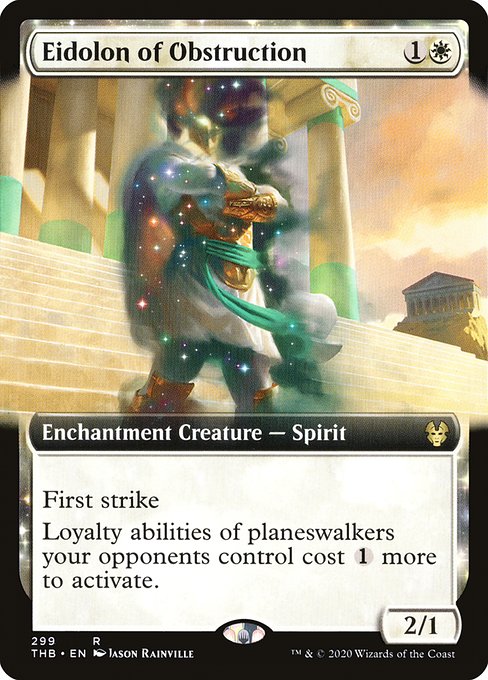 Eidolon of Obstruction - Theros Beyond Death Rare Card