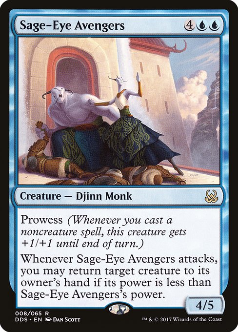 Sage-Eye Avengers - Duel Decks: Mind vs. Might Rare Card