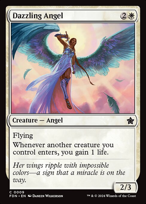 Dazzling Angel - Foundations Common Card