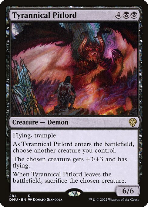 Tyrannical Pitlord - Dominaria United Rare Card