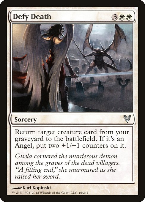 Defy Death - Avacyn Restored Uncommon Card