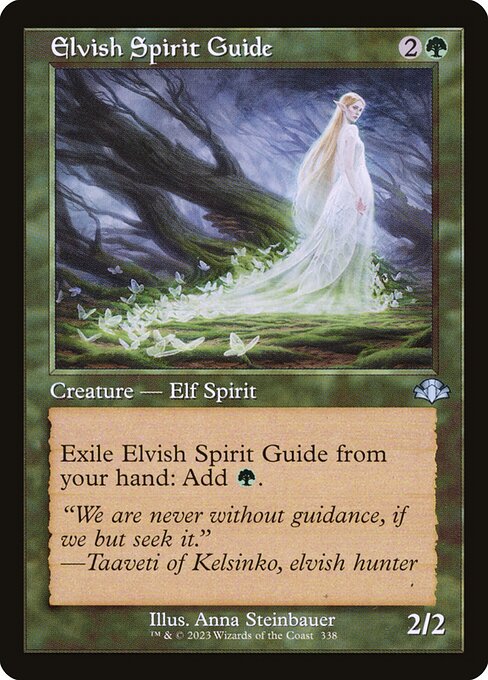 Elvish Spirit Guide - Dominaria Remastered Uncommon Card