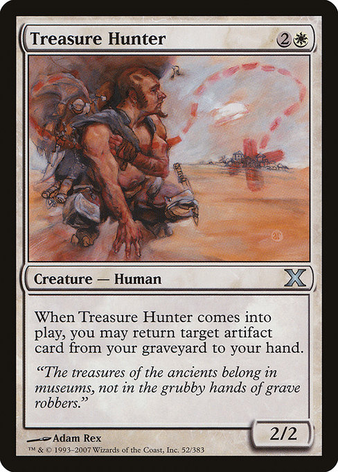 Treasure Hunter - Tenth Edition Uncommon Card