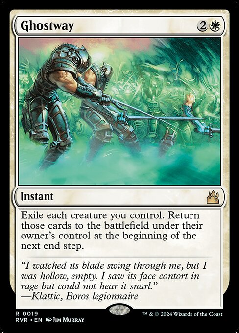 Ghostway - Ravnica Remastered Rare Card