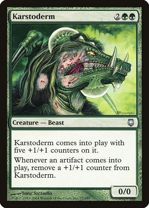 Karstoderm - Darksteel Uncommon Card