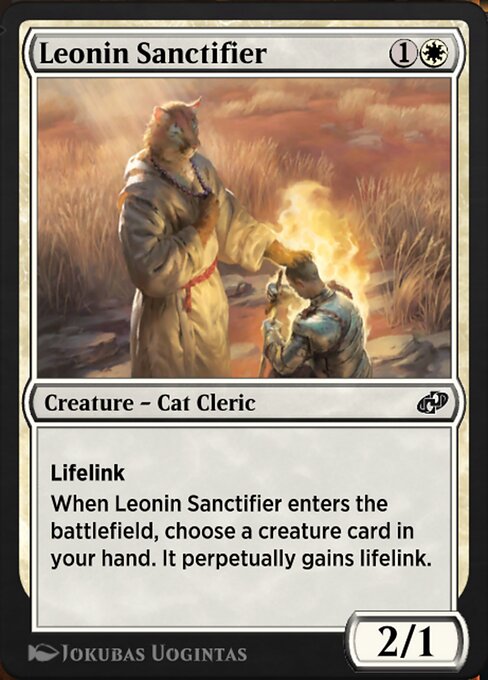 Leonin Sanctifier - Jumpstart: Historic Horizons Common Card