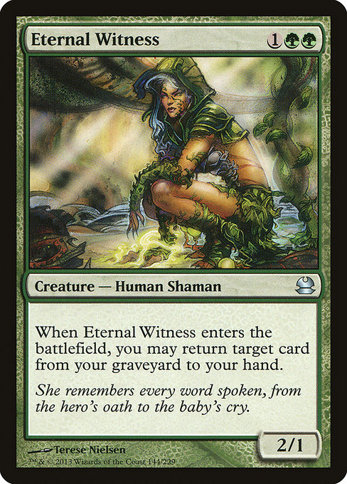 Eternal Witness - Modern Masters Uncommon Card