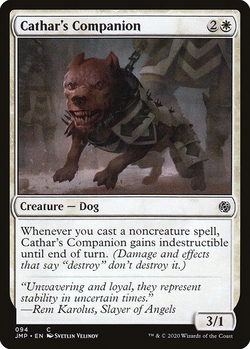 Cathar's Companion - Jumpstart Common Card