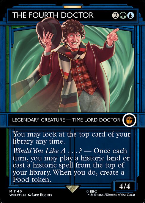 The Fourth Doctor - Doctor Who Mythic Card