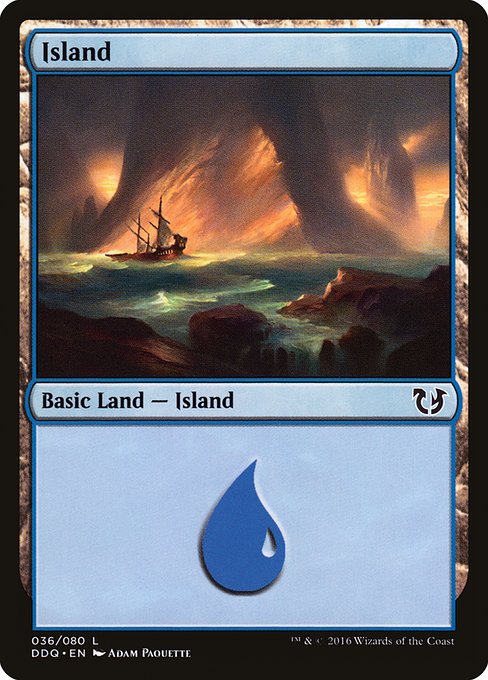 Island - Duel Decks: Blessed vs. Cursed Common Card