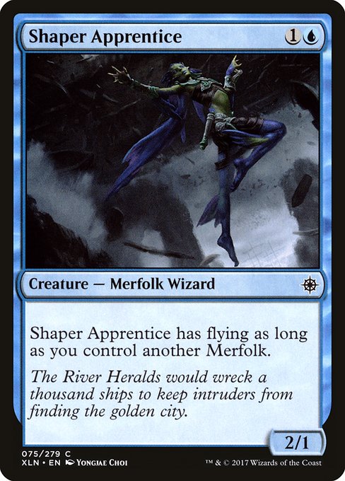 Shaper Apprentice - Ixalan Common Card