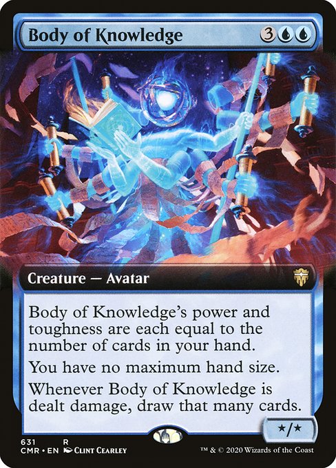 Body of Knowledge - Commander Legends Rare Card