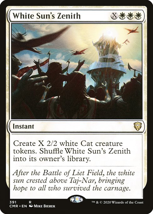 White Sun's Zenith - Commander Legends Rare Card