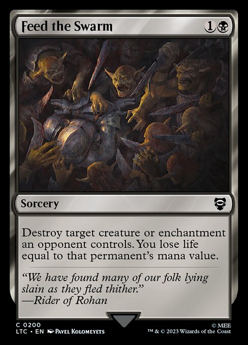 Feed the Swarm - Tales of Middle-earth Commander Common Card