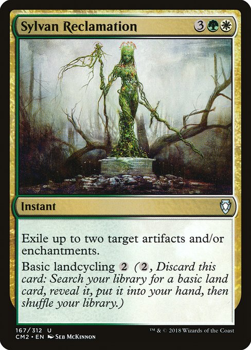 Sylvan Reclamation - Commander Anthology Volume II Uncommon Card