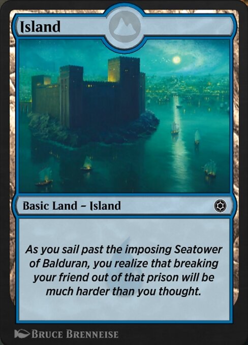 Island - Alchemy Horizons: Baldur's Gate Common Card
