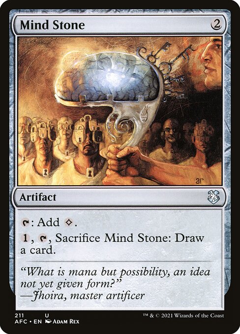 Mind Stone - Forgotten Realms Commander Uncommon Card