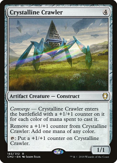Crystalline Crawler - Commander Anthology Volume II Rare Card