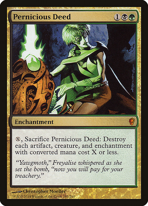 Pernicious Deed - Conspiracy Mythic Card