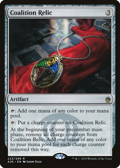 Coalition Relic - Masters 25 Rare Card