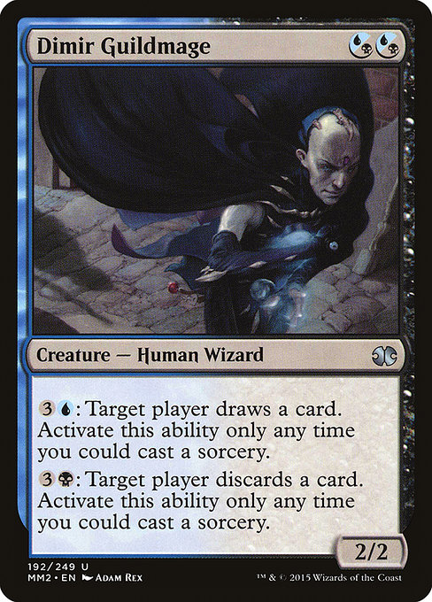 Dimir Guildmage - Modern Masters 2015 Uncommon Card