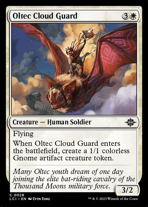 Oltec Cloud Guard - The Lost Caverns of Ixalan Common Card