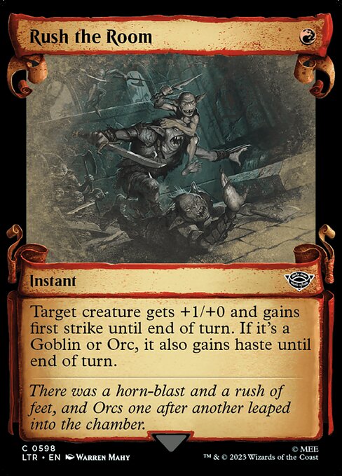 Rush the Room - The Lord of the Rings: Tales of Middle-earth Common Card